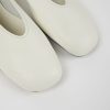 Women CamperLab Formal Shoes | White Leather Ballerina For Women