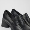 Women CamperLab Formal Shoes | Black Leather Heels