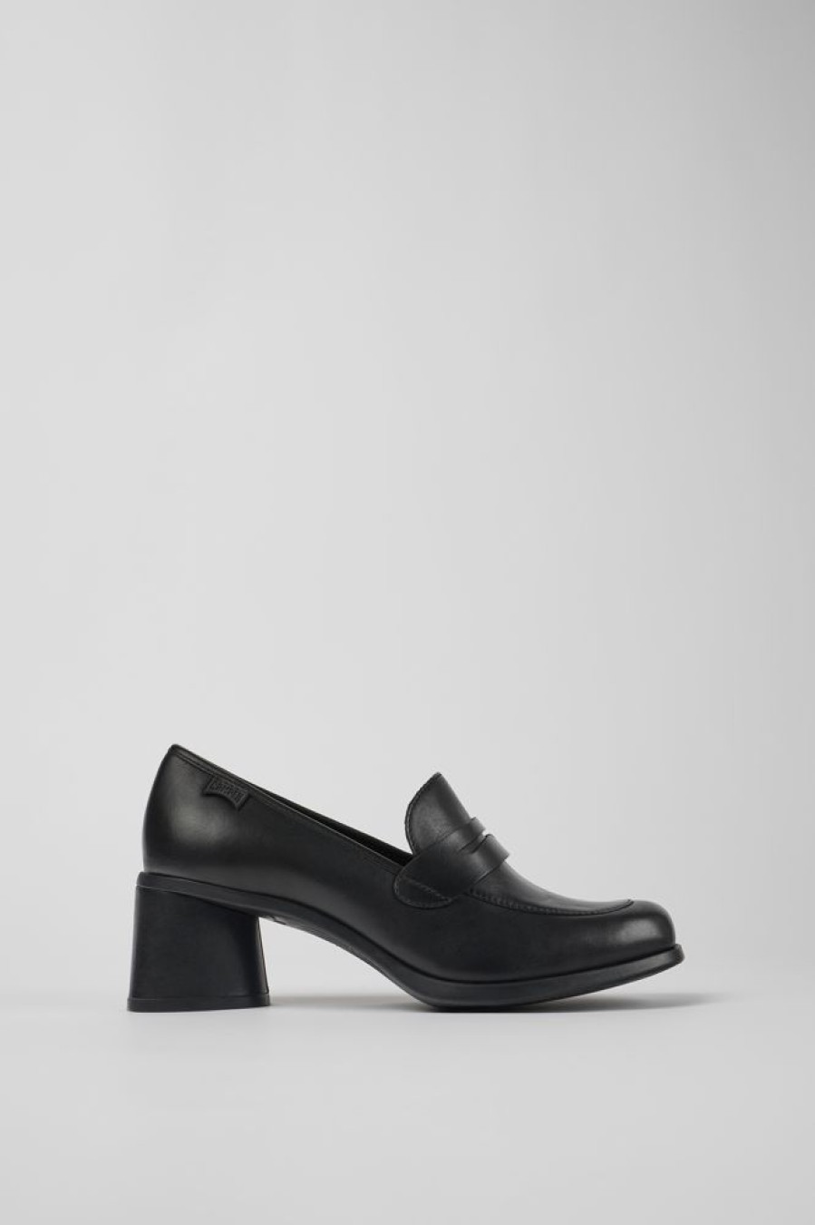 Women CamperLab Formal Shoes | Black Leather Heels