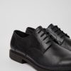 Men CamperLab Formal Shoes | Classic Men'S Black Shoe