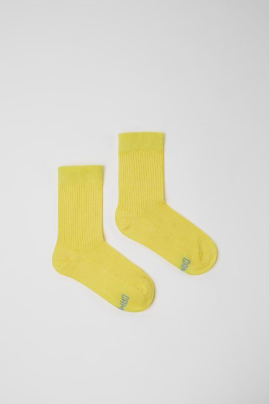 Men CamperLab Socks | Yellow Socks With Pyratex®