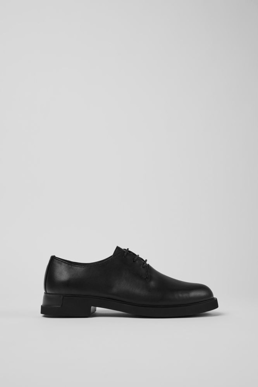 Women CamperLab Formal Shoes | Women'S Black Lace-Up Shoe