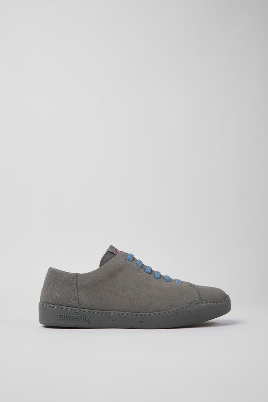 Men CamperLab Casual Shoes | Gray Nubuck Sneakers For Men