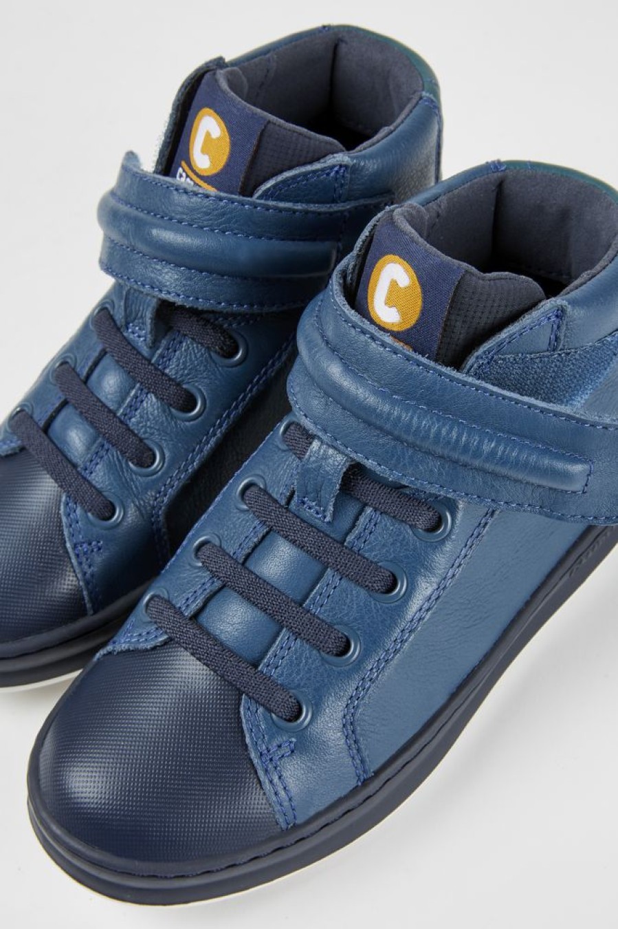 Kids CamperLab Sneakers | Blue Ankle Boots