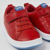 Kids CamperLab Sneakers | Red Leather Sneakers For Kids