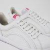 Women CamperLab Sneakers | White Leather Sneakers For Women