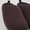 Women CamperLab Slippers | Burgundy Wool Slippers For Women