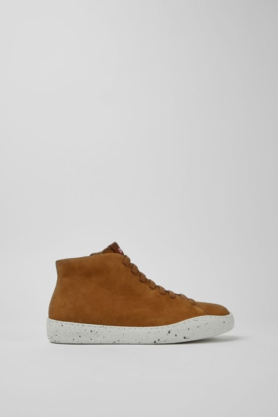 Women CamperLab Ankle Boots | Brown Nubuck Sneakers For Women