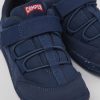 Kids CamperLab Sneakers | Dark Blue Textile Shoes For Kids