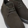 Men CamperLab Ankle Boots | Gray Nubuck Sneakers For Men