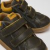 Kids CamperLab Sneakers | Green Leather Sneakers