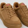 Women CamperLab Sneakers | Brown Nubuck Sneaker For Women