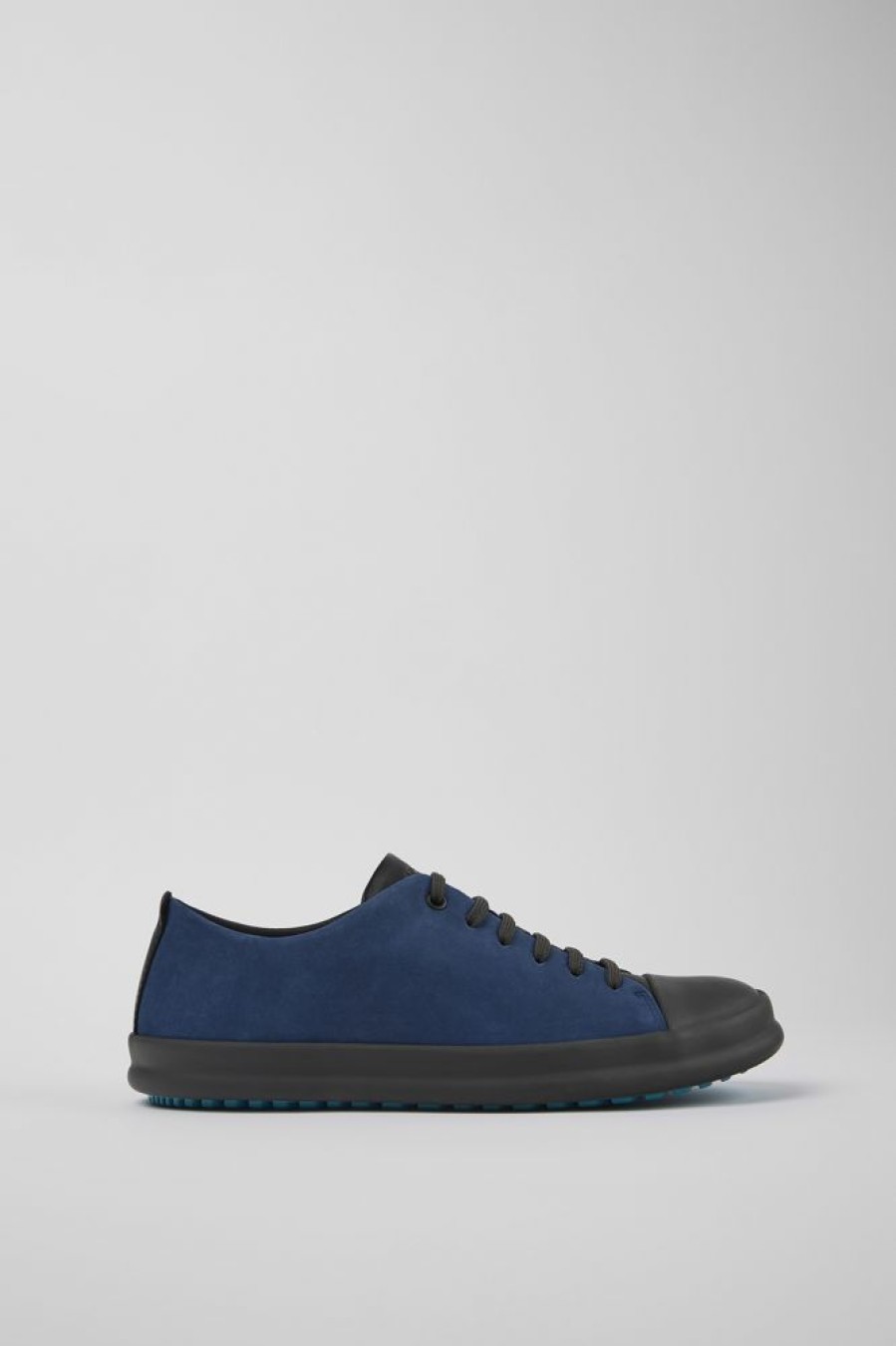 Men CamperLab Casual Shoes | Multicolored Leather And Nubuck Shoes For Men