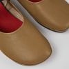 Women CamperLab Ballerinas | Brown Leather Mary Jane For Women