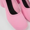 Women CamperLab Formal Shoes | Pink Textile Ballerina For Women