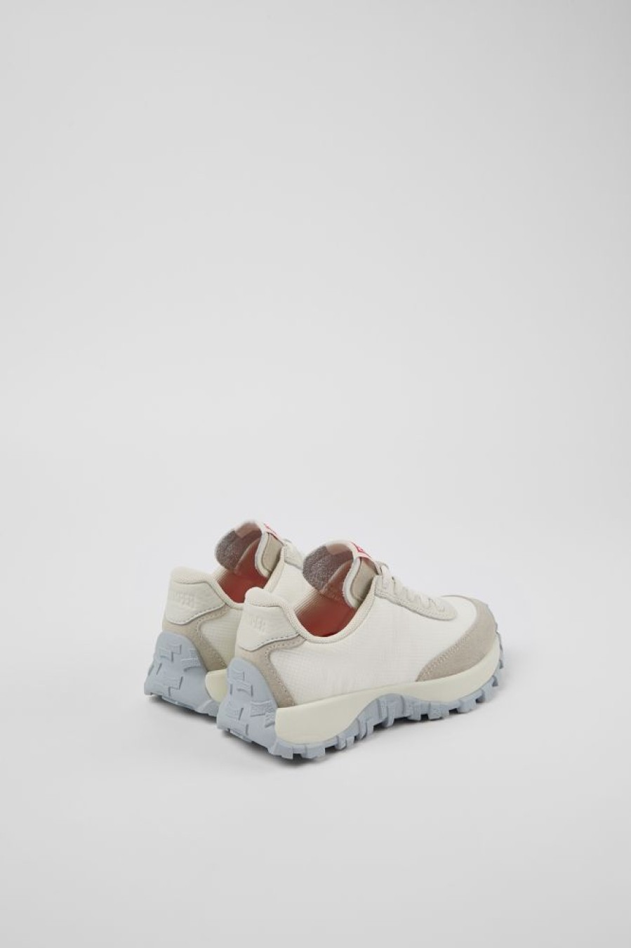 Kids CamperLab Sneakers | White Textile/Nubuck Sneaker