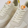 Women CamperLab Sneakers | White Nubuck And Recycled Pet Sneakers For Women