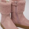 Kids CamperLab Boots | Pink Leather Boots