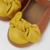 Kids CamperLab Ballerinas | Brown Leather Shoes