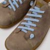 Men CamperLab Casual Shoes | Green Nubuck Shoes For Men