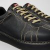 Men CamperLab Sneakers | Black Leather Sneaker For Men