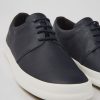 Men CamperLab Casual Shoes | Blue Leather Shoes For Men