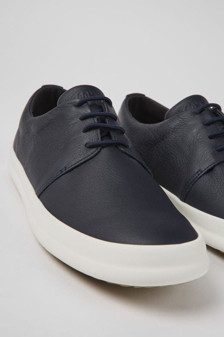 Men CamperLab Casual Shoes | Blue Leather Shoes For Men