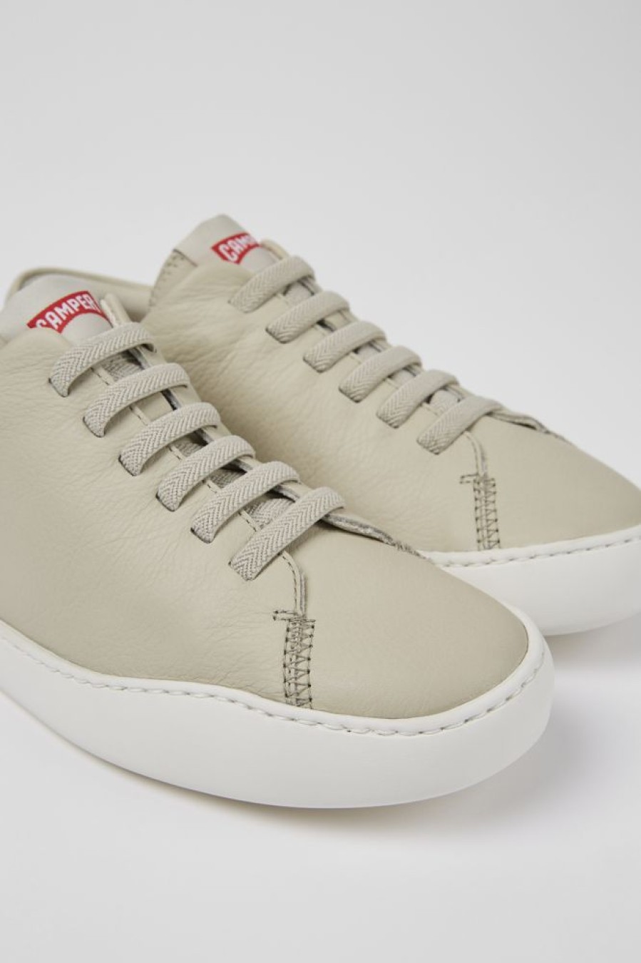 Women CamperLab Sneakers | Gray Leather Sneakers For Women