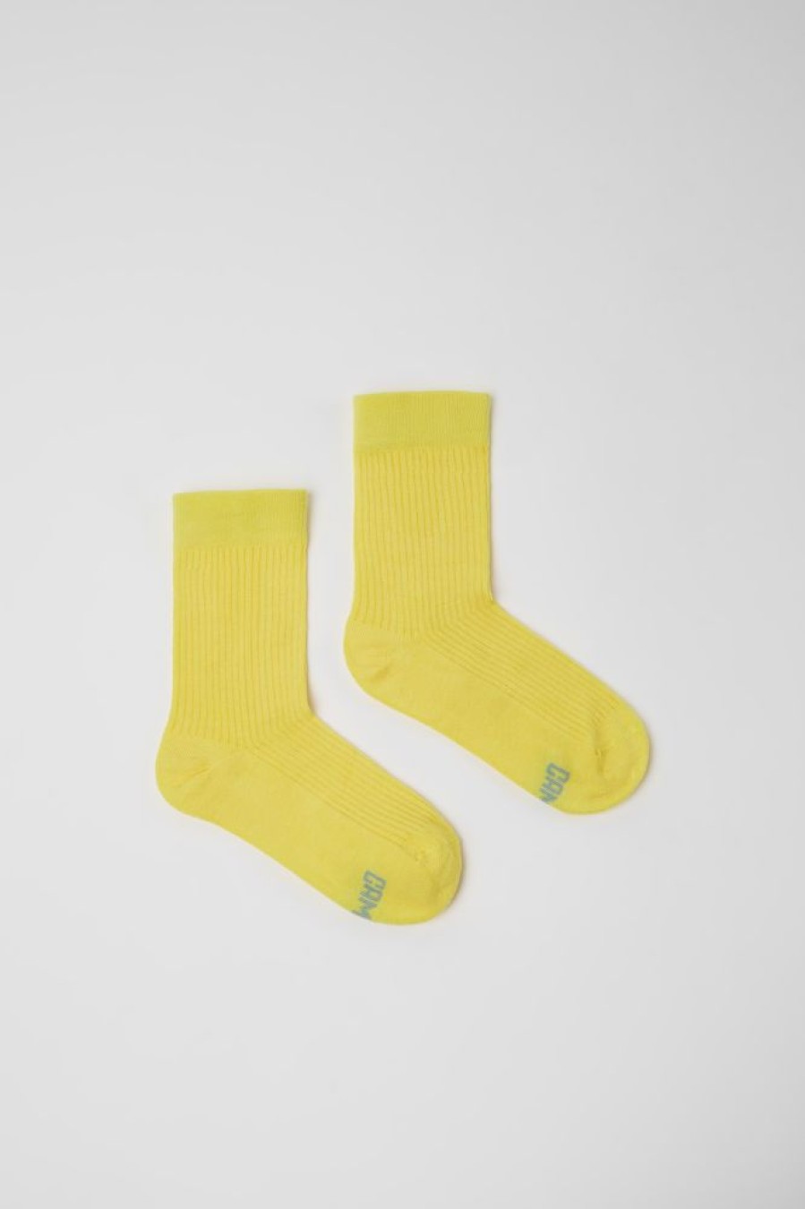 Women CamperLab Socks | Yellow Socks With Pyratex®