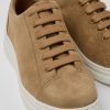 Women CamperLab Sneakers | Brown Nubuck Sneaker For Women