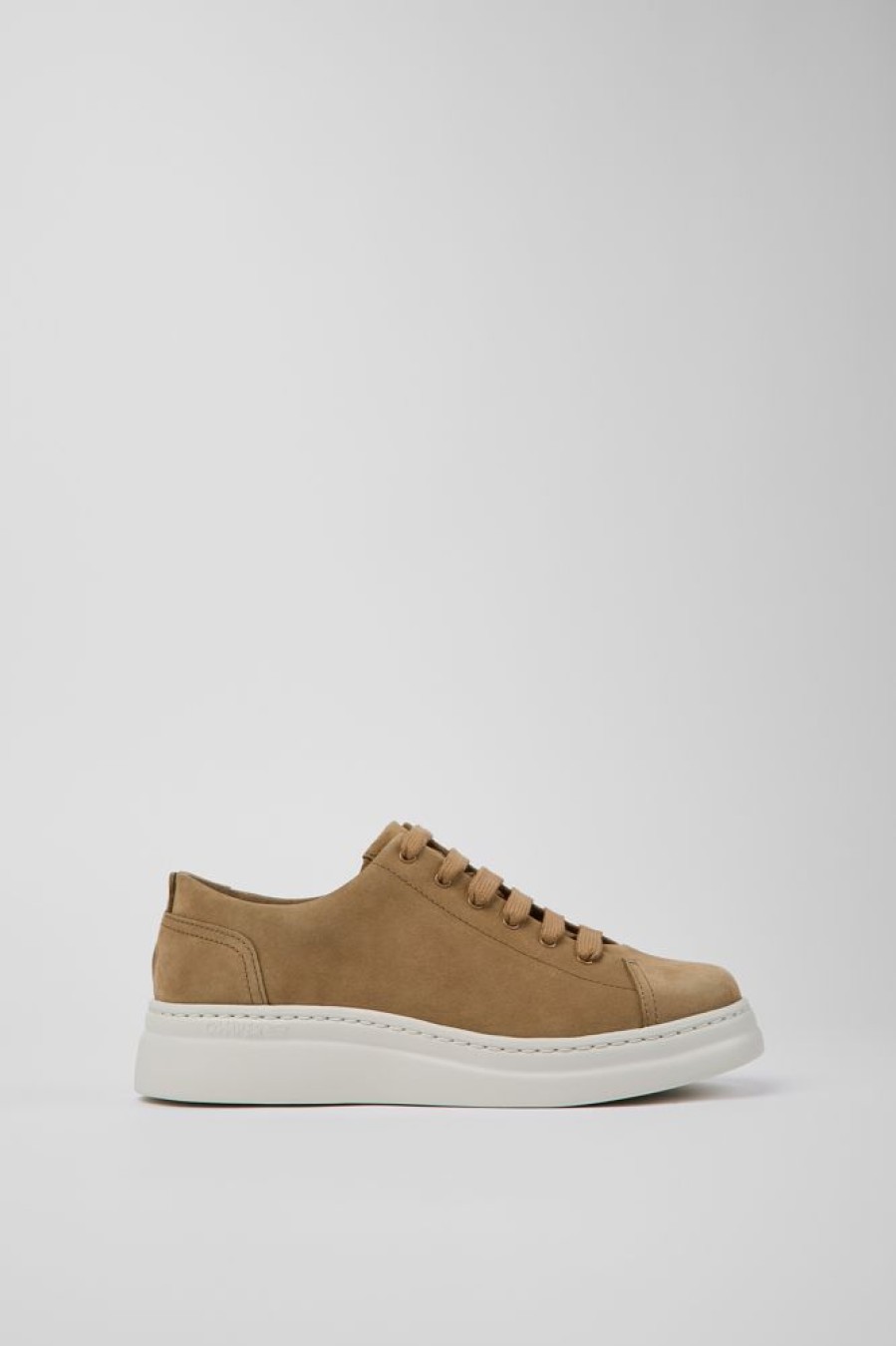 Women CamperLab Sneakers | Brown Nubuck Sneaker For Women