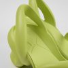 Women CamperLab Heels | Lime Unisex Sandals