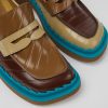 Women CamperLab Formal Shoes | Multicolored Leather Loafers For Women