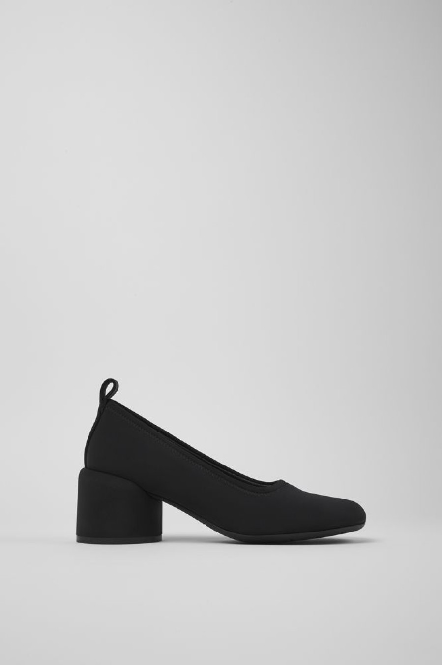 Women CamperLab Formal Shoes | Black Textile Ballerina For Women