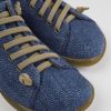 Women CamperLab Casual Shoes | Blue Textile Shoes For Women