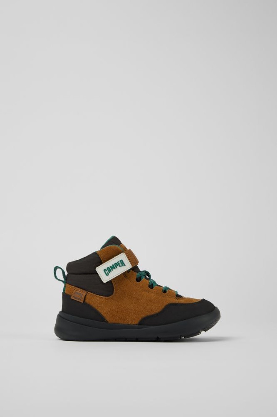 Kids CamperLab Sneakers | Nubuck And Textile Ankle Boots