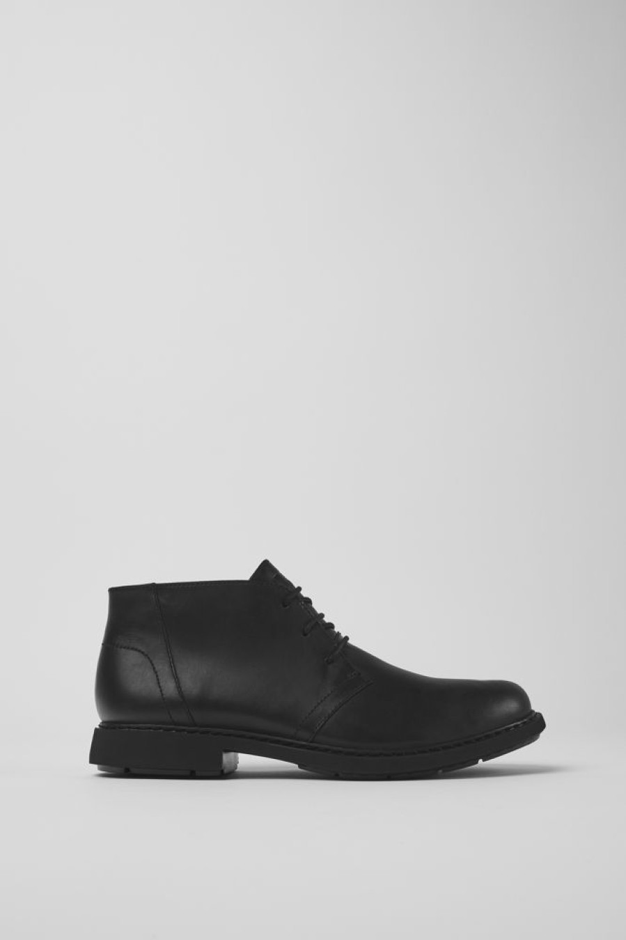 Men CamperLab Formal Shoes | Men'S Black Ankle Boot