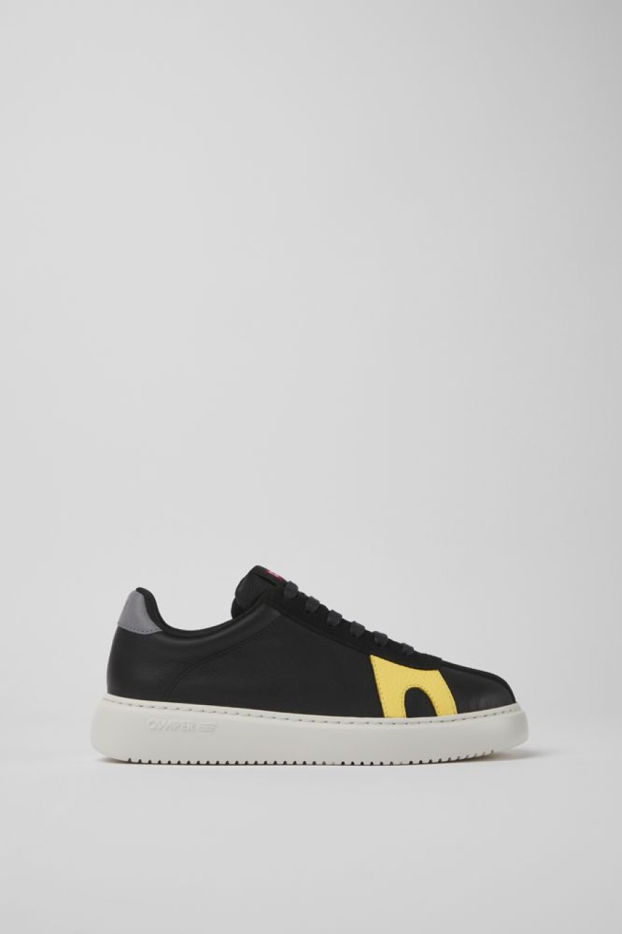 Women CamperLab Sneakers | Black Leather And Nubuck Sneakers For Women