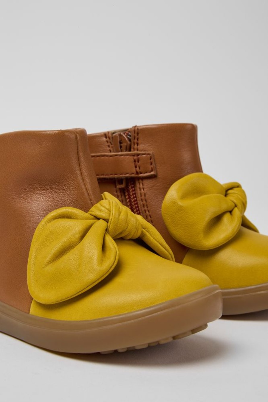 Kids CamperLab Boots | Orange And Yellow Boots