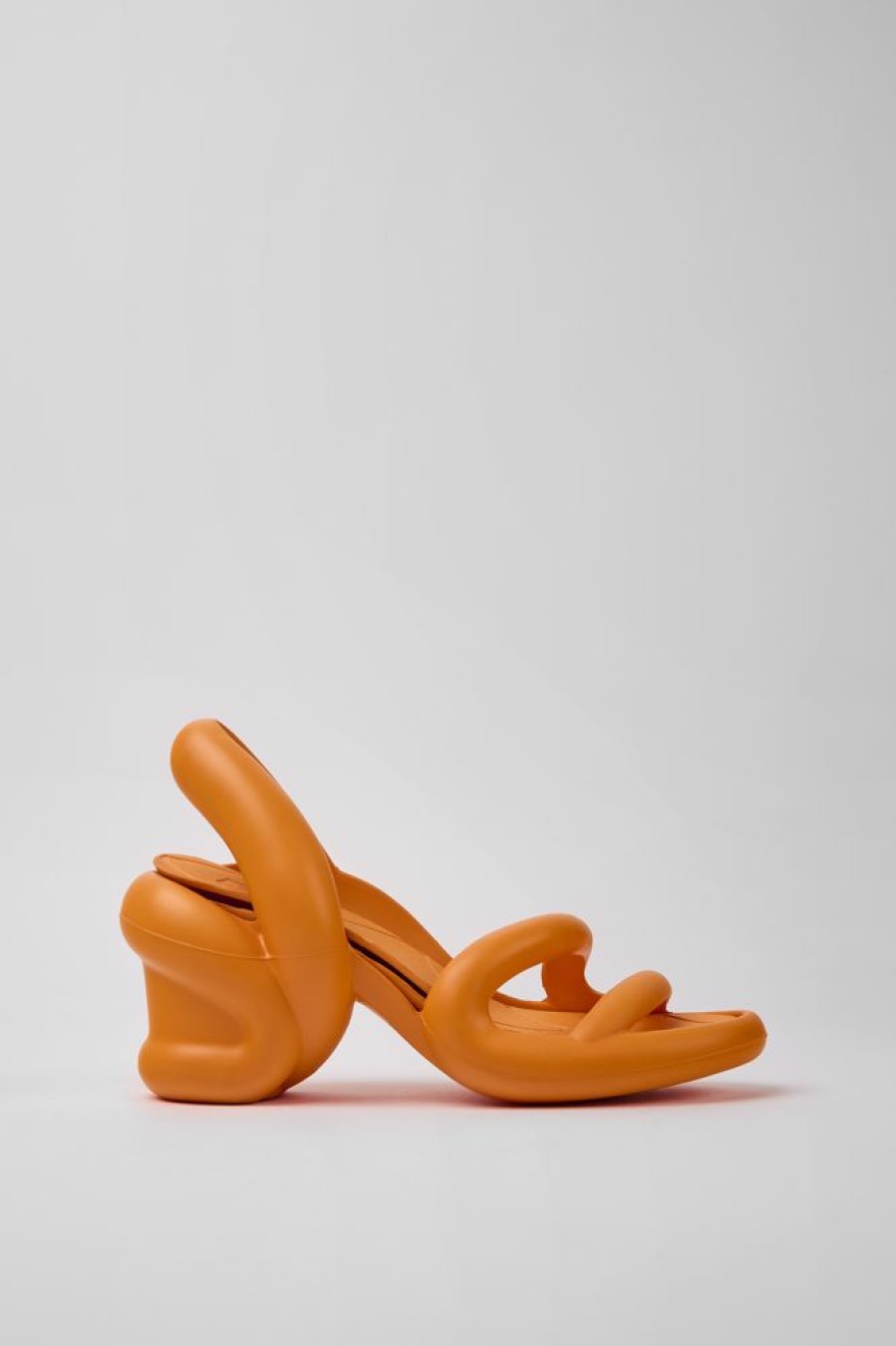 Women CamperLab Heels | Orange Unisex Sandals