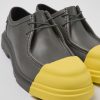 Women CamperLab Formal Shoes | Gray Responsibly Raised Leather Shoes For Women