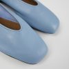 Women CamperLab Ballerinas | Blue Leather Ballerina For Women