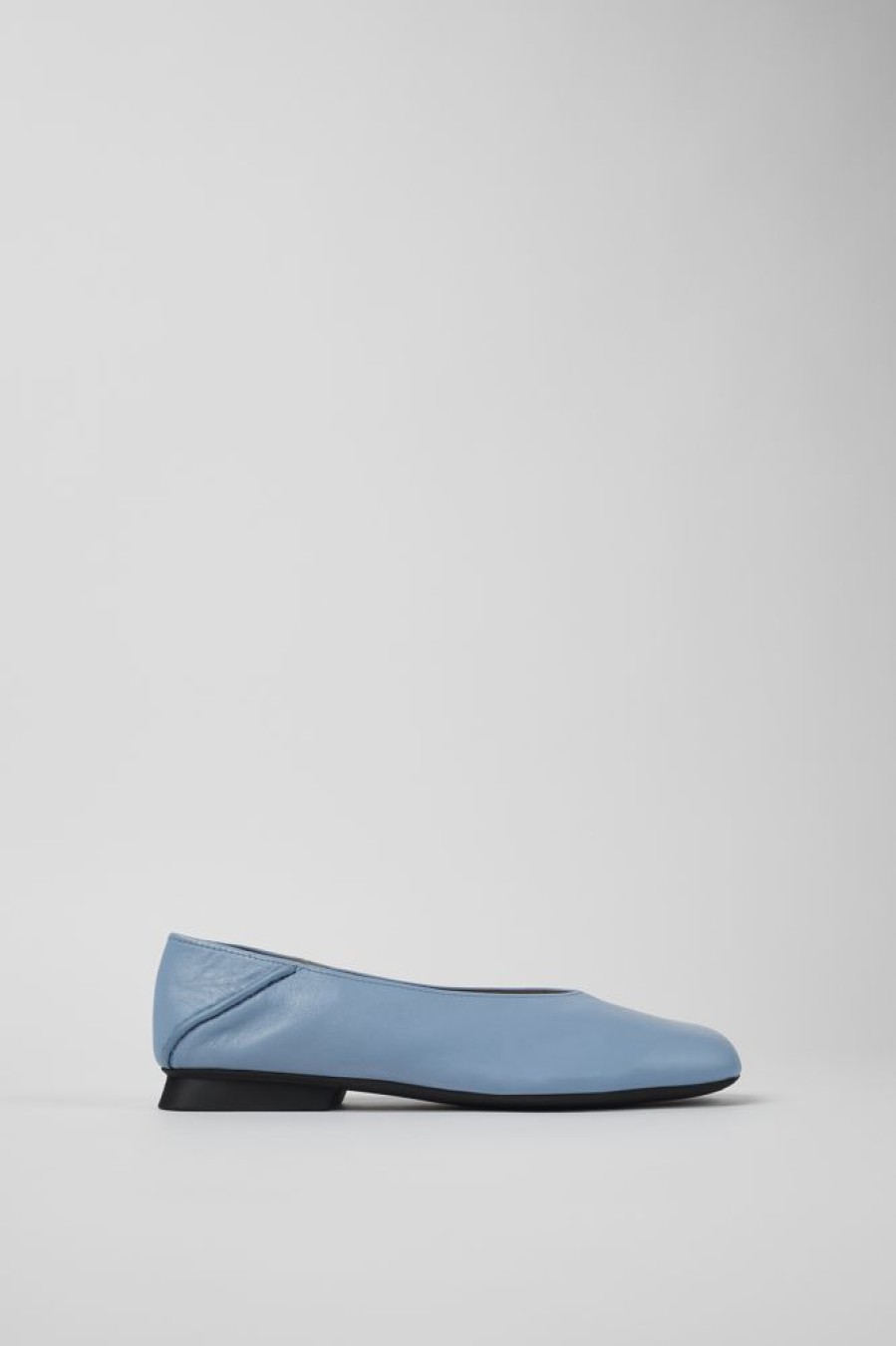 Women CamperLab Ballerinas | Blue Leather Ballerina For Women