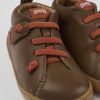 Kids CamperLab Boots | Brown Leather Shoes For Kids