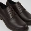 Men CamperLab Formal Shoes | Classic Men'S Brown Shoe