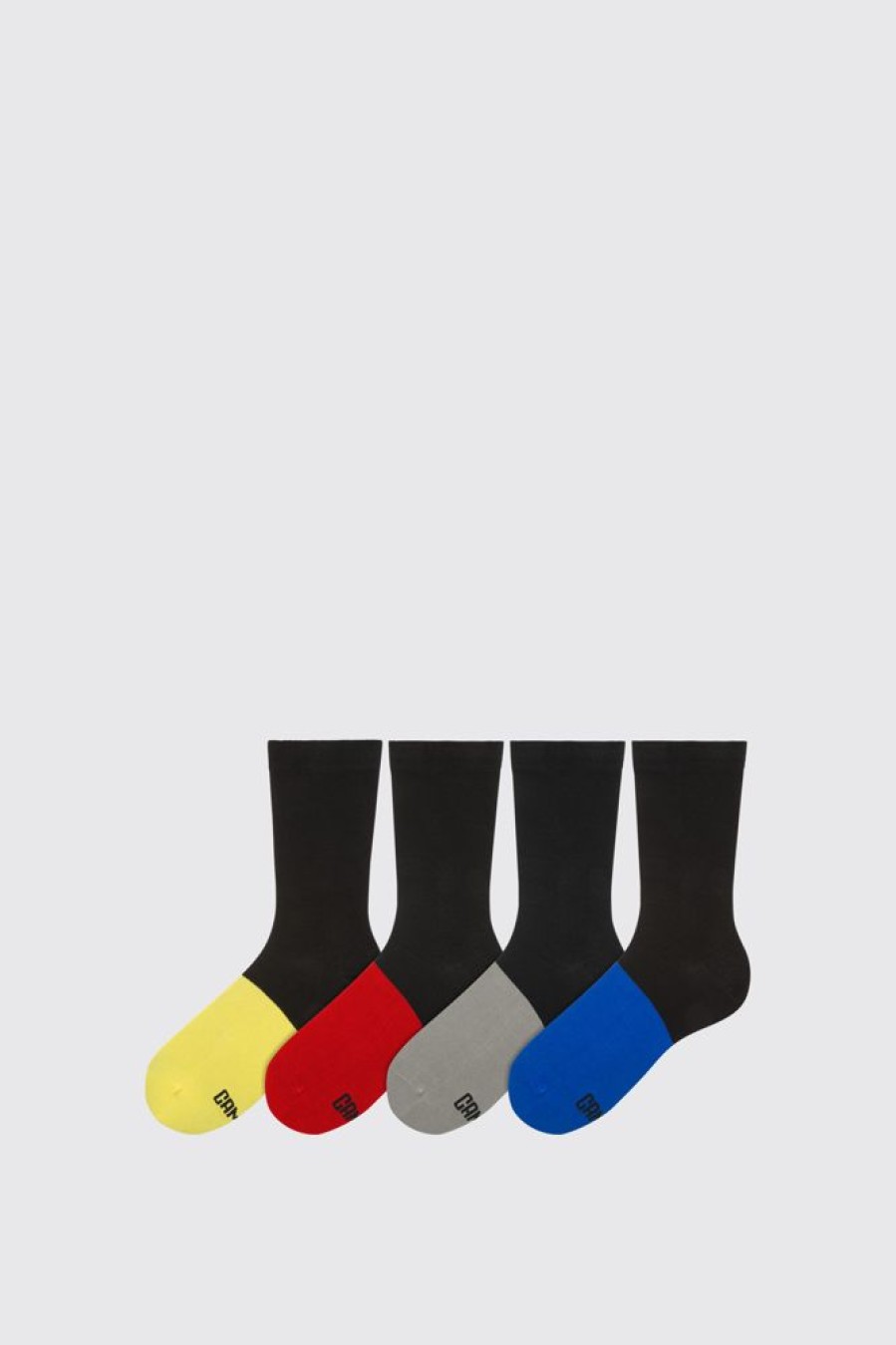 Women CamperLab Socks | Four Multicoloured Individual Unisex Socks