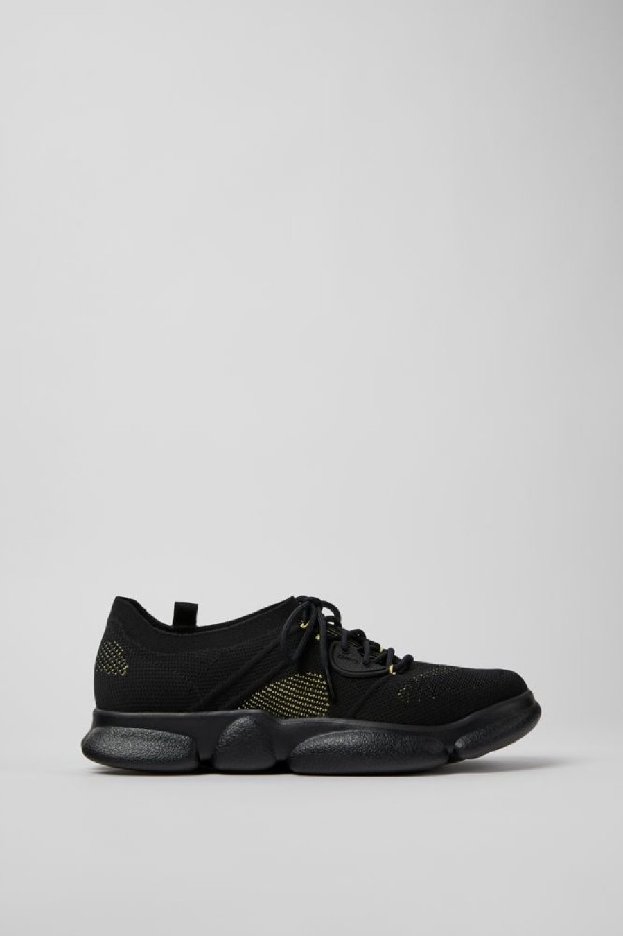 Men CamperLab Sneakers | Black Textile Sneakers For Men