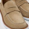 Men CamperLab Casual Shoes | Beige Nubuck Shoes For Men