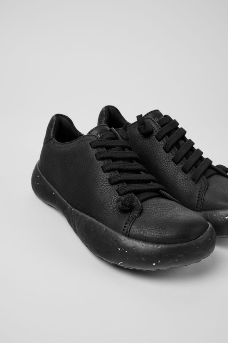 Women CamperLab Sneakers | Black Leather Sneakers For Women