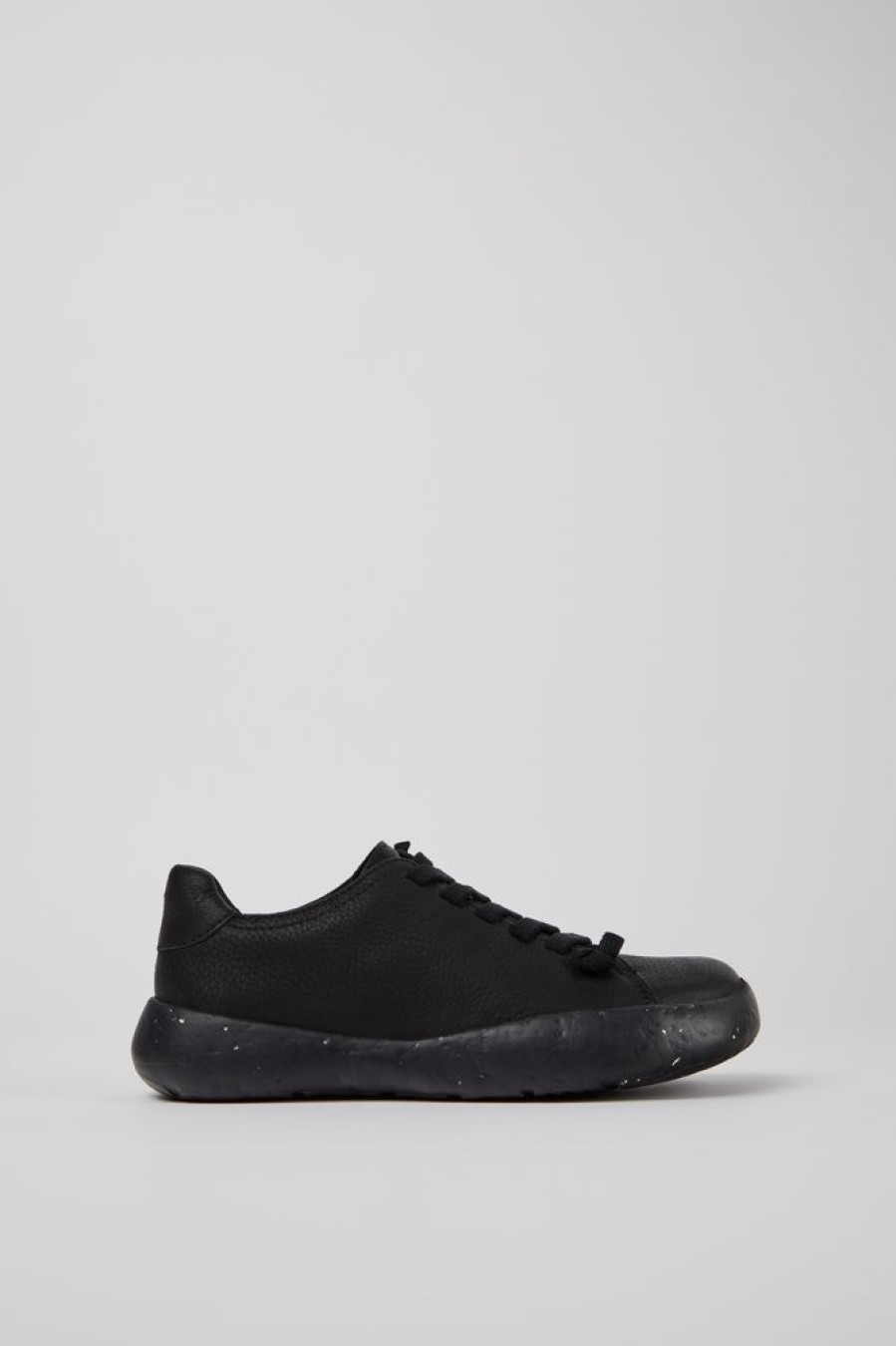 Women CamperLab Sneakers | Black Leather Sneakers For Women